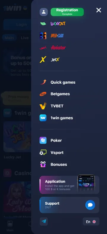 How 1win apk file download for Android